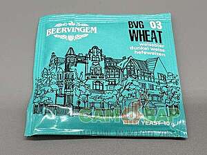 Дрожжи пивные Beervingem для пшеничного пива Wheat BVG-03, 10 г