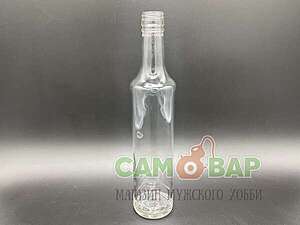 Бутылка 0,5л Карандаш резьба В-28 прозрачная без крышки