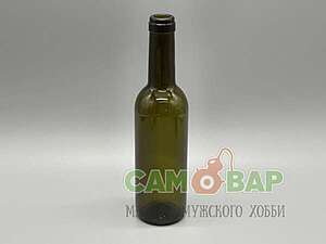 Бутылка 0,375л Вино П-29-Б2 Бордо-3/стекло олива (ЗТж)