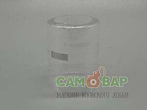 Термоколпачок прозрачный 30,5*40 БЕЗ крышки с серебром
