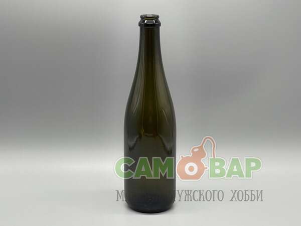 Бутылка 0,75л Шампанское КПШ1-75-Classic/стекло олива (ЗТж) 750мл