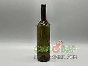 Бутылка 0,75л Вино П-29-А5-750 Бордо-3 (310)/стекло зеленый (ЗТж)/750 мл